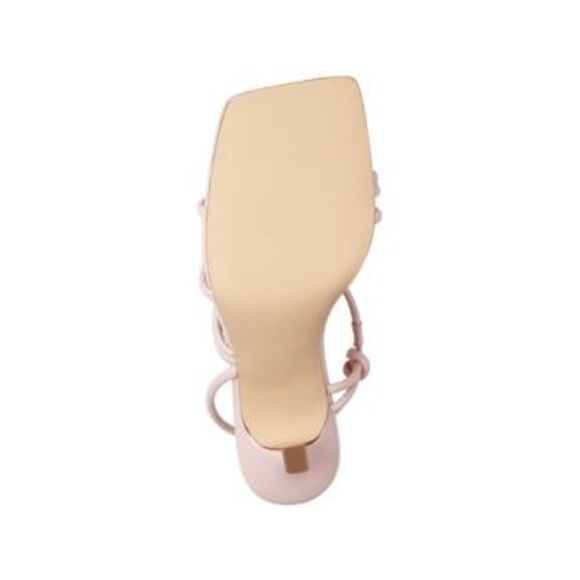 NWT MARC FISHER Womens Beige Dareta Open Stiletto Slip On Heeled Sandal 11 M - Picture 4 of 5